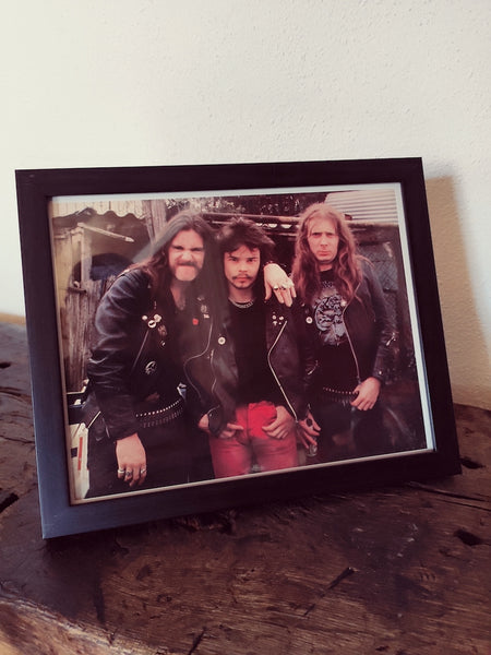 Photographie de promotion Motörhead 1980 - Le Sélectionneur - Brocante en ligne