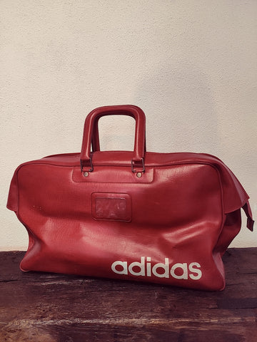 Sac de sport ou de week-end vintage ADIDAS - Années 70 - Le Sélectionneur - Brocante en ligne
