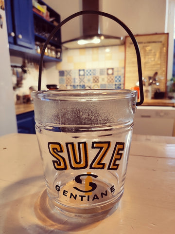 Seau à glaçons de bistrot Suze vintage - Le Sélectionneur - Brocante en ligne