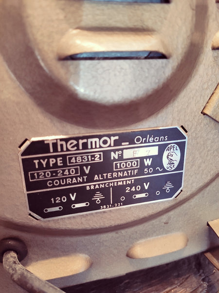 Radiateur vintage Thermor Orléans - Années 70 - Le Sélectionneur - Brocante en ligne