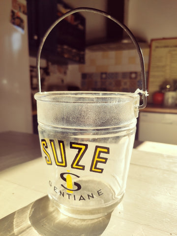 Seau à glaçons de bistrot Suze vintage - Le Sélectionneur - Brocante en ligne
