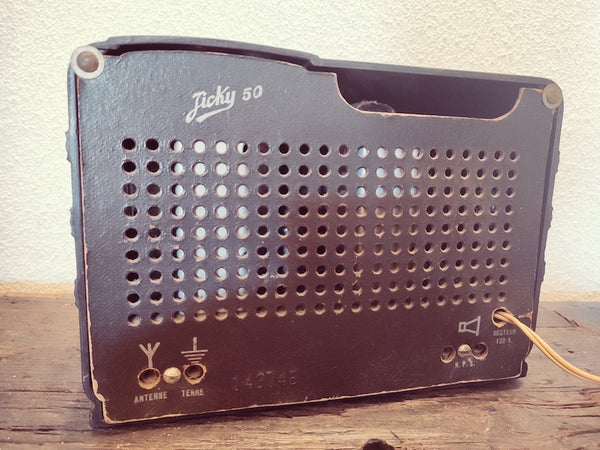 Poste radio Jicky 50 PO-GO - 1949 - Le Sélectionneur - Brocante en ligne