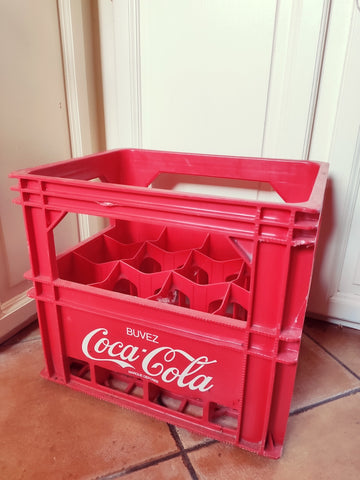 Casier à bouteilles Allibert Coca Cola en plastique - Le Sélectionneur - Brocante en ligne