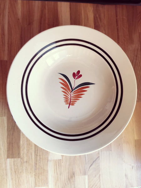 Service Gien France modèle "Odile" peint à la main - Années 40/50 - Le Sélectionneur - Brocante en ligne