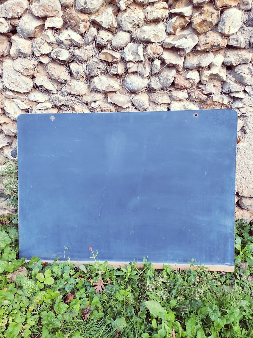 Tableau d'école vintage mural à oeillets - Le Sélectionneur - Brocante en ligne