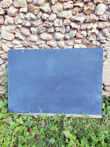 Tableau d'école vintage mural à oeillets - Le Sélectionneur - Brocante en ligne