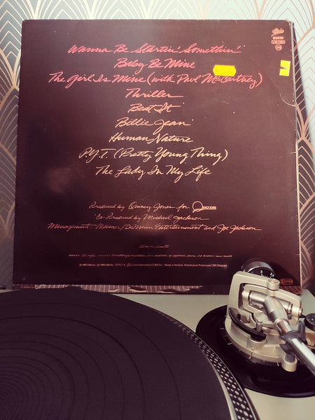 Vinyle 33 tours Michael Jackson "Thriller" 1982 - Le Sélectionneur - Brocante en ligne