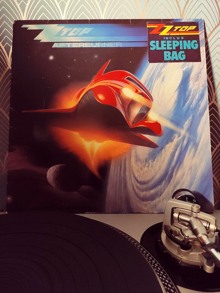 Vinyle 33 tours ZZ Top "Afterburner" 1985 - Le Sélectionneur - Brocante en ligne