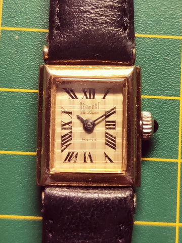 Montre mécanique femme Dermont de Luxe - Années 50 - Le Sélectionneur - Brocante en ligne