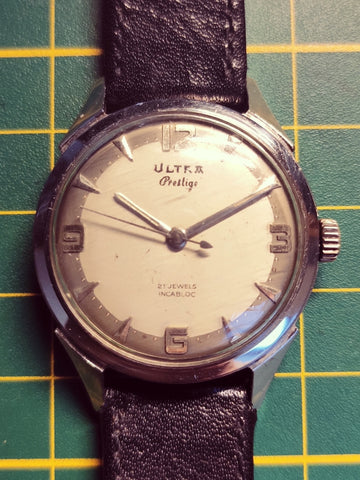 Montre Ultra Prestige mécanique - Années 50 - Le Sélectionneur - Brocante en ligne