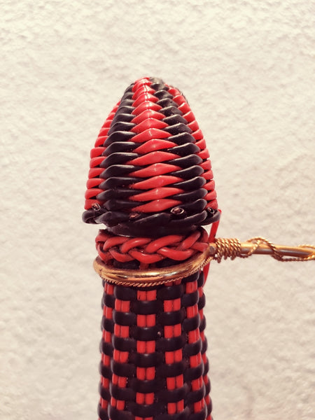 Bouteille Scoubidou vintage - Le Sélectionneur - Brocante en ligne