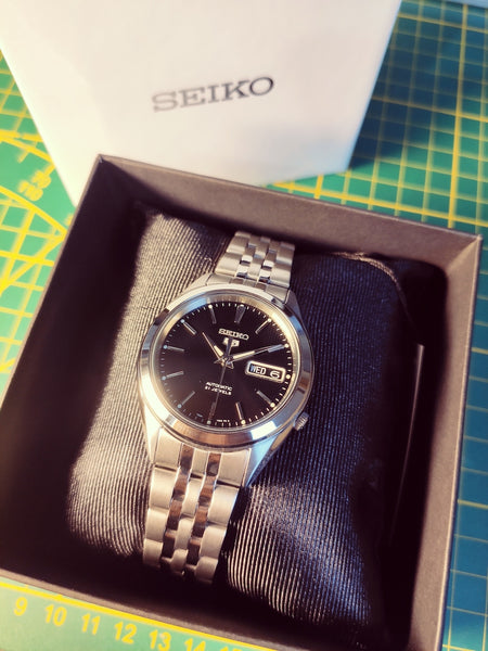 Montre Seiko Five SNKL23K1 automatique neuve - Full set