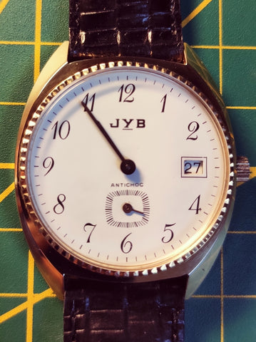 Montre JYB antichoc mécanique - Années 70