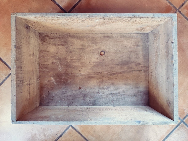 Caisse en bois vintage Lait concentré sucré Nestlé