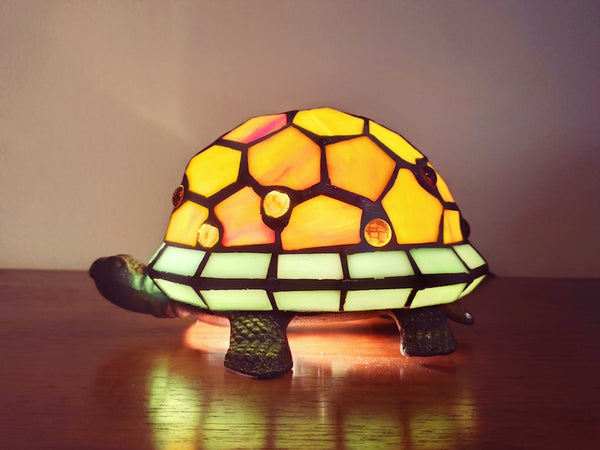 Lampe tortue style Tiffany vintage