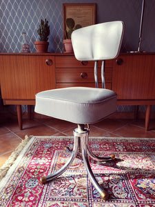 Chaise de bureau industrielle / d'administration vintage - Années 60
