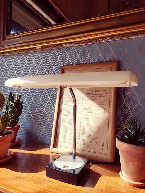 Lampe de bureau Hitachi "Moon Light 506" de 1967