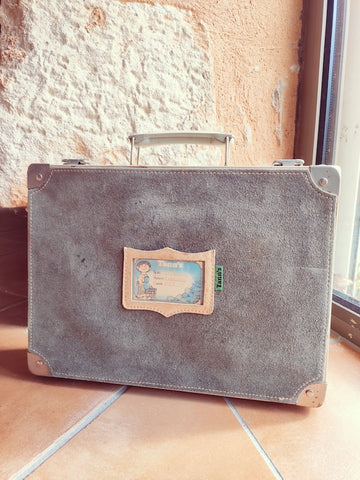 Rare valisette d'écolier vintage Tann's - Années 80
