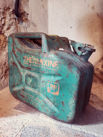 Jerrican BP Thermixine 10 litres - Années 74