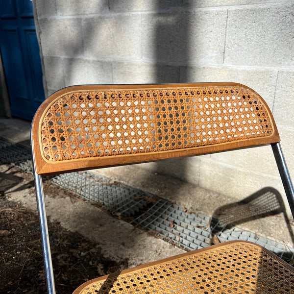 4 chaises Plia Cane par Giancarlo Piretti pour Castelli - Années 1960/70