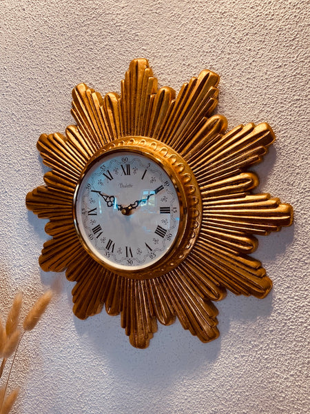 Horloge / pendule soleil Vedette - années 60