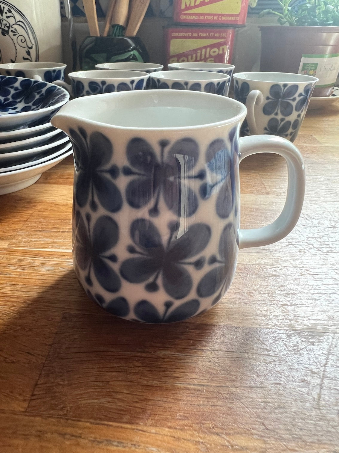 Pot à lait vintage en porcelaine "Mon Amie" par Marianne Westman pour Rörstrand (Sweden) - 80'S