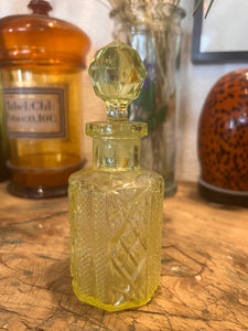 Flacon à parfum vintage en Ouraline 16cm