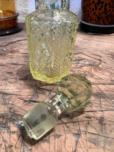 Flacon à parfum vintage en Ouraline 14cm