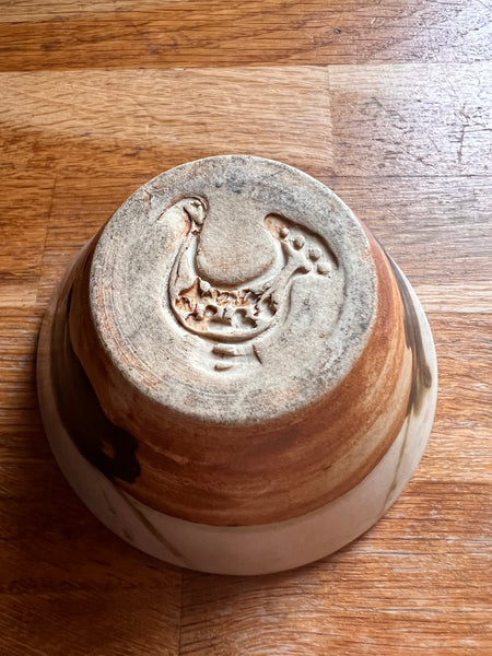 Petit ramequin vintage en céramique Poterie la Colombe - Vallauris - 1960