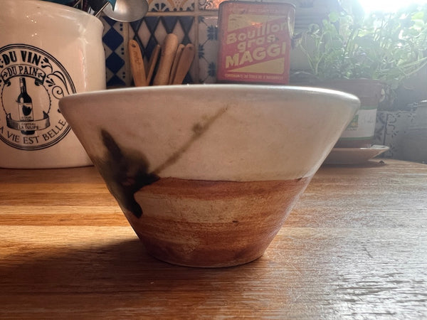 Petit ramequin vintage en céramique Poterie la Colombe - Vallauris - 1960