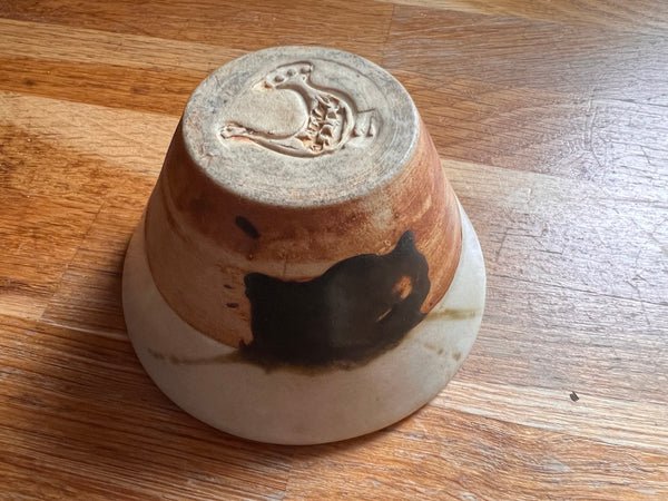 Petit ramequin vintage en céramique Poterie la Colombe - Vallauris - 1960