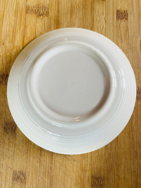 Assiette vintage en faïence Lou Boun Chabrol (Périgord) - Années 70.