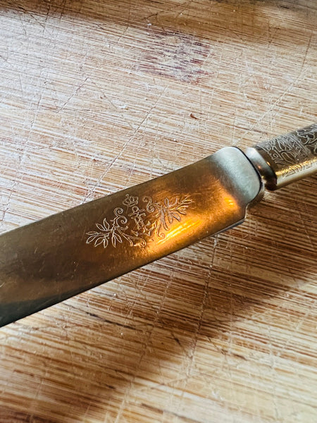 Couverts en laiton vintages
