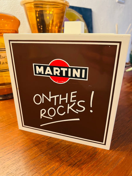 Seau à glaçons Martini on the Rocks vintage