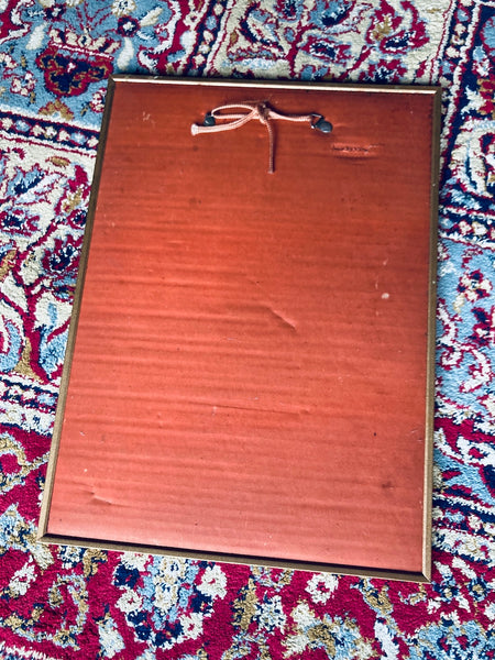 Miroir vintage rectangulaire années folles - 1970