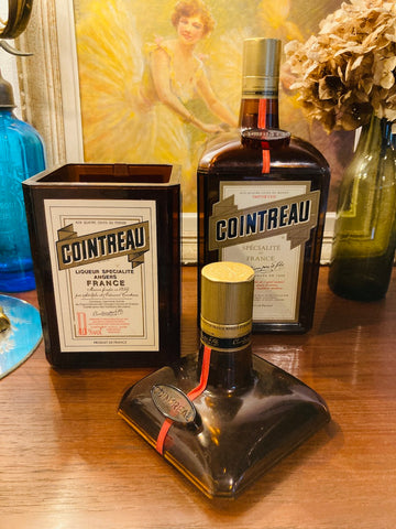 Seau à glaçons publicitaires vintages Cointreau - Années 70/80