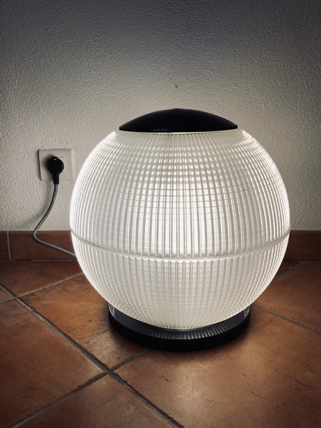 Lampe Boule Holophane / Holophane sur socle 4440 - Diamètre 40cm - Années 70