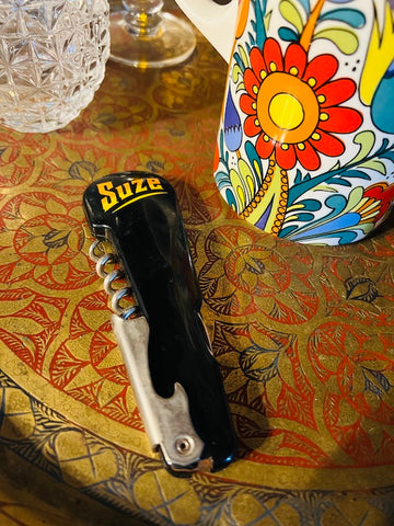 Limonadier / tire-bouchon vintage Suze - Bourbon 95