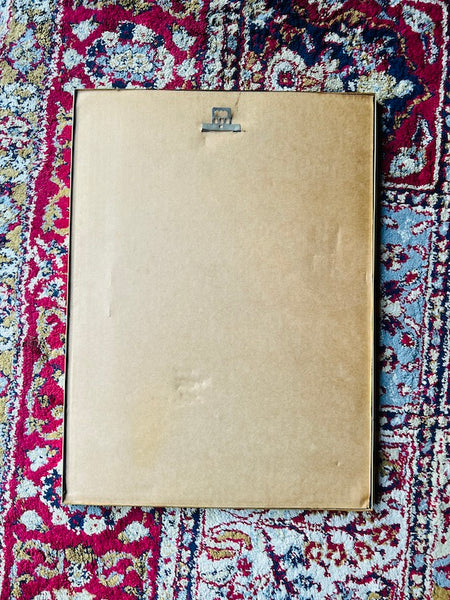 Cadre miroir publicitaire vintage Exquis Guillout