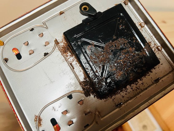 Jouet automate vintage fumeur de cigare - Rosko Japan - Années 50