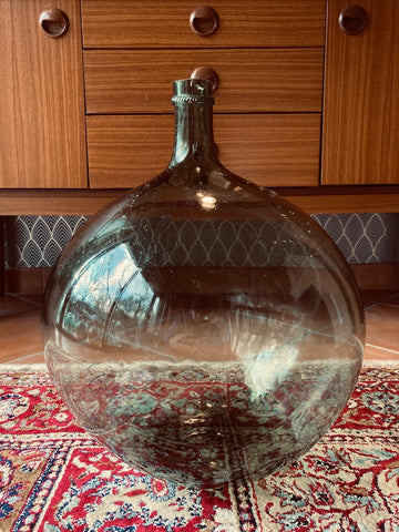 Dame jeanne en verre de 20 litres couleur verte