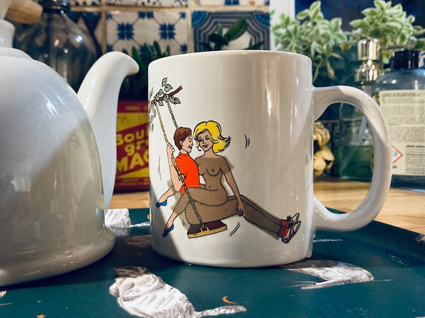 Mug coquin vintage K&S - 1980