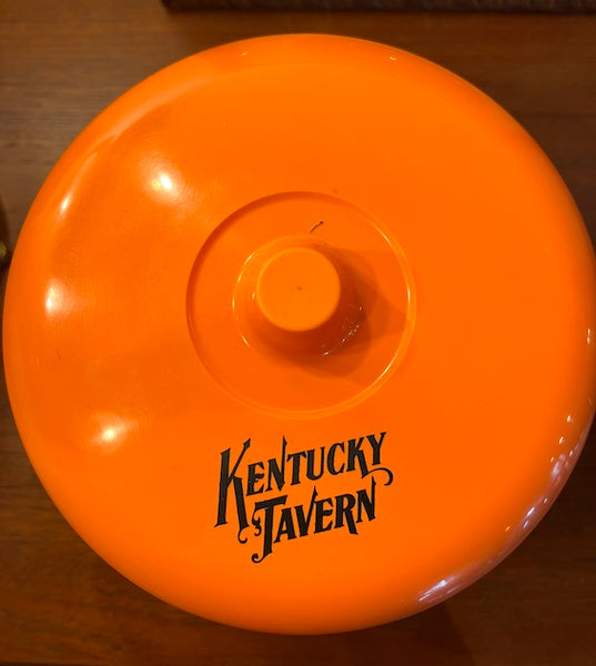 Seau / bac à glaçon vintage Kentucky Tavern orange - Sipea Italy