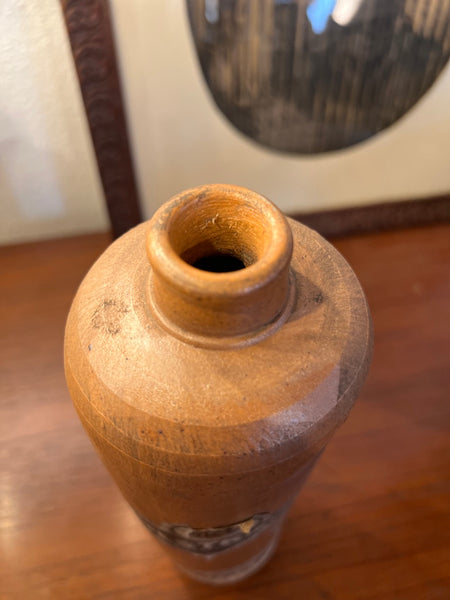 Bouteille vintage en grès Hulstkamp - Gin Genièvre - Années 40/50