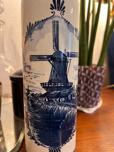 Bouteille vintage Bols en faïence de Delft (Hollande)