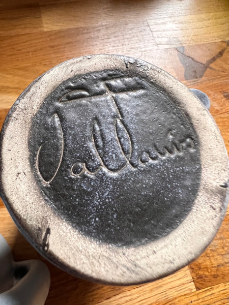 2 mugs à anse vintages en céramique François Caléca Vallauris - Années 60