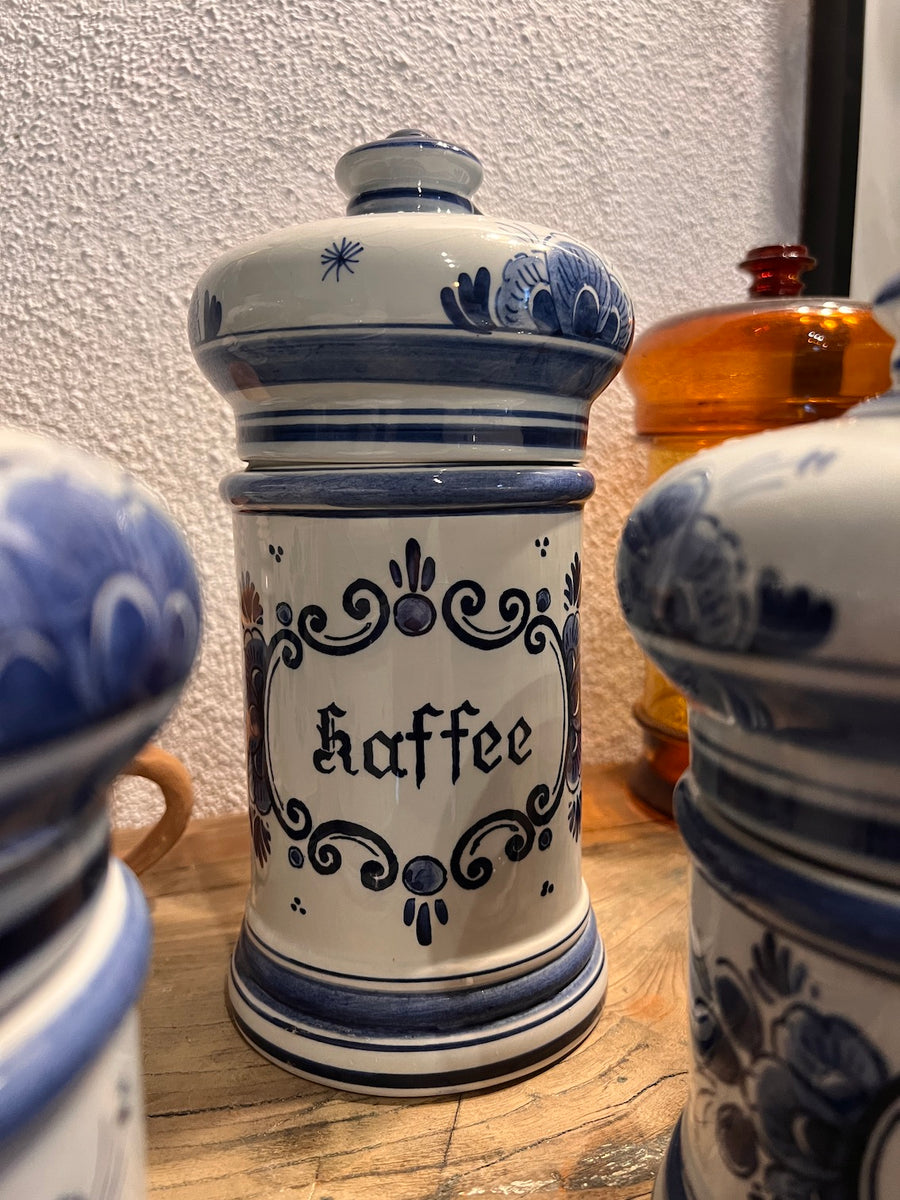 6 ANCIEN POTS à épices en faience made in Western Germany WAE CHTERSBAH
