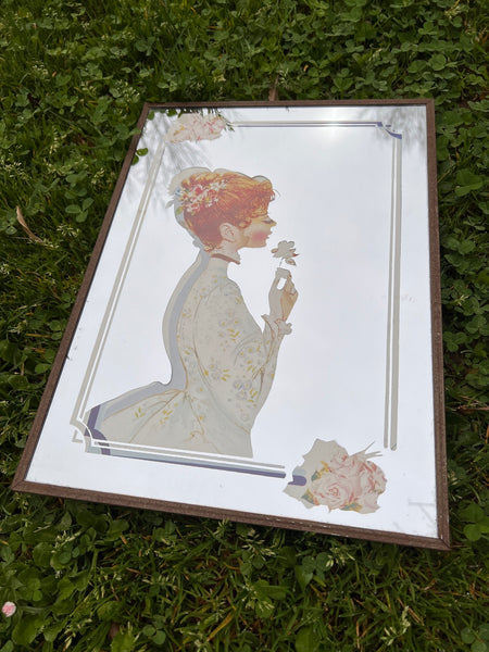 Miroir vintage Joséphine Currie - 1970