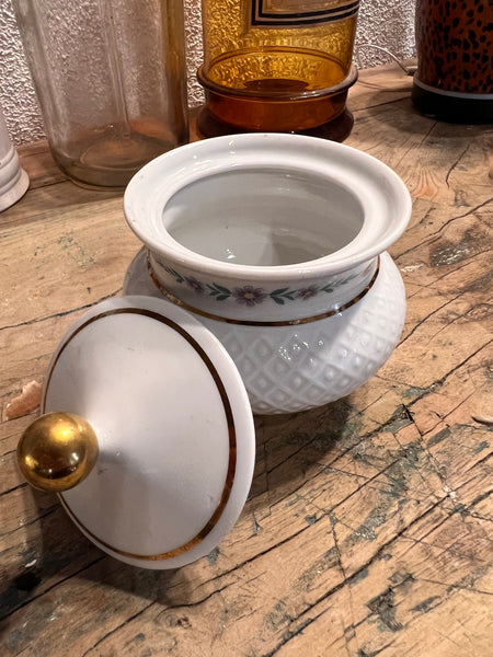 Petit pot décoratif / bonbonnière en porcelaine Seltmann Weiden Bavaria Annabell