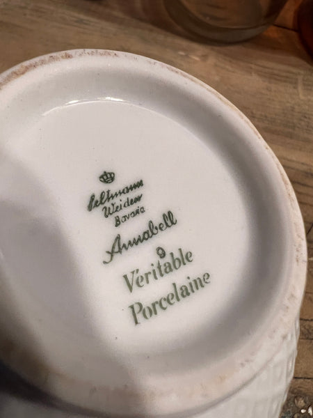 Petit pot décoratif / bonbonnière en porcelaine Seltmann Weiden Bavaria Annabell